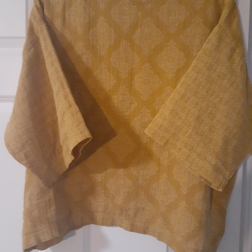 J. Jill crop blouse